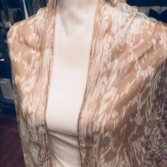 Collection 18 Cottage Cream Scarf - Picture 2 of 8